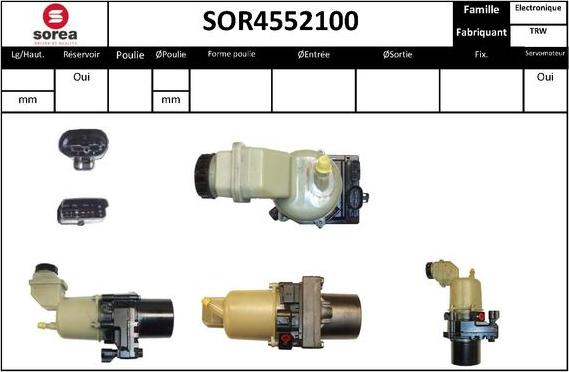 EAI SOR4552100 - Pompe hydraulique, direction cwaw.fr