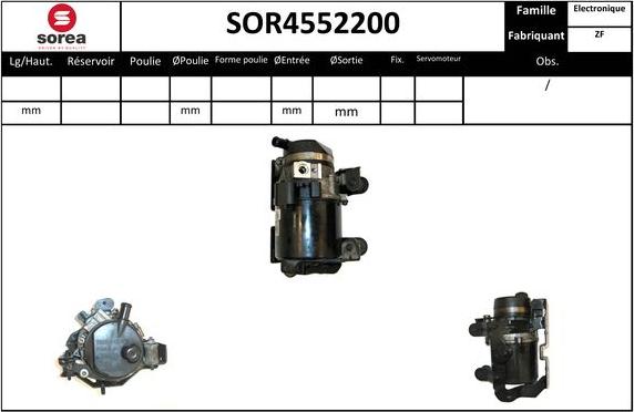 EAI SOR4552200 - Pompe hydraulique, direction cwaw.fr