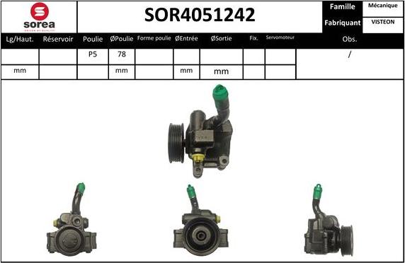 EAI SOR4051242 - Pompe hydraulique, direction cwaw.fr