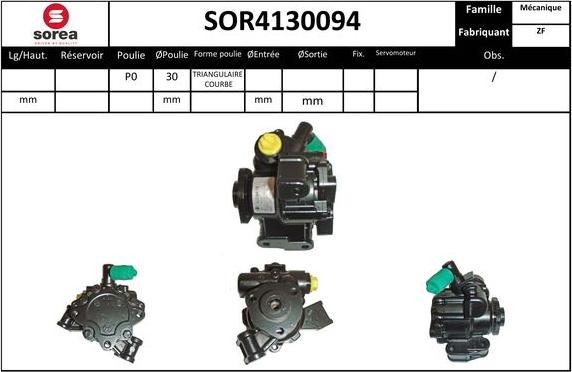 EAI SOR4130094 - Pompe hydraulique, direction cwaw.fr