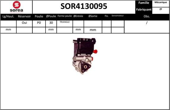 EAI SOR4130095 - Pompe hydraulique, direction cwaw.fr