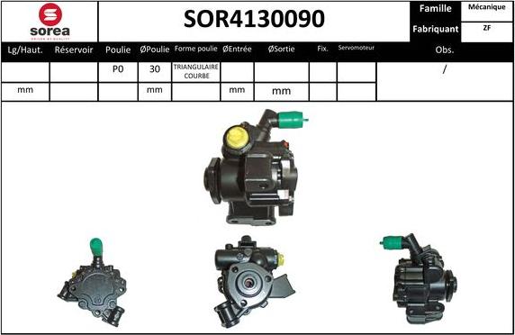 EAI SOR4130090 - Pompe hydraulique, direction cwaw.fr