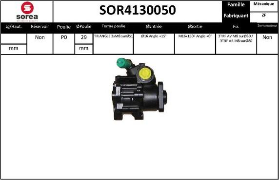 EAI SOR4130050 - Pompe hydraulique, direction cwaw.fr