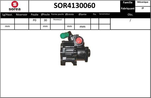 EAI SOR4130060 - Pompe hydraulique, direction cwaw.fr