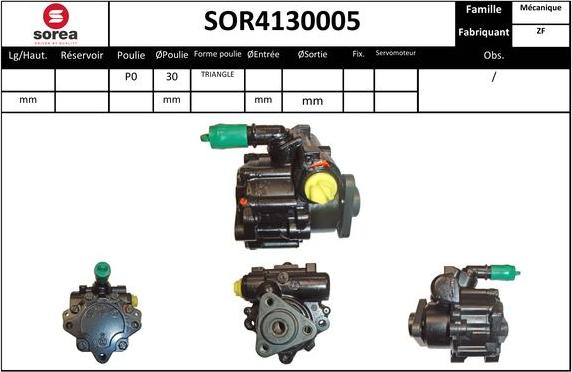 EAI SOR4130005 - Pompe hydraulique, direction cwaw.fr