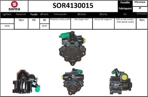 EAI SOR4130015 - Pompe hydraulique, direction cwaw.fr