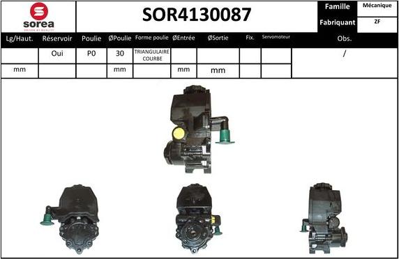 EAI SOR4130087 - Pompe hydraulique, direction cwaw.fr