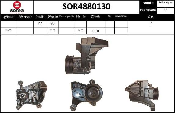 EAI SOR4880130 - Pompe hydraulique, direction cwaw.fr