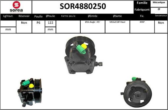 EAI SOR4880250 - Pompe hydraulique, direction cwaw.fr