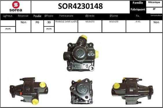 EAI SOR4230148 - Pompe hydraulique, direction cwaw.fr