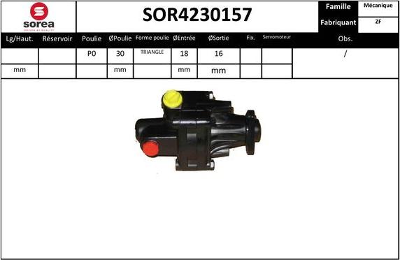 EAI SOR4230157 - Pompe hydraulique, direction cwaw.fr