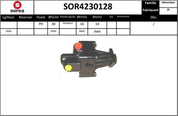 EAI SOR4230128 - Pompe hydraulique, direction cwaw.fr