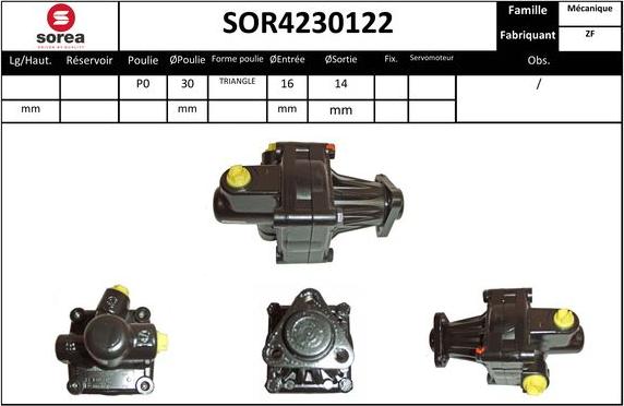 EAI SOR4230122 - Pompe hydraulique, direction cwaw.fr