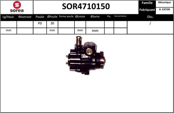 EAI SOR4710150 - Pompe hydraulique, direction cwaw.fr