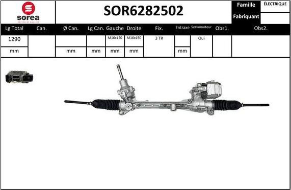 EAI SOR6282502 - Crémaillière de direction cwaw.fr