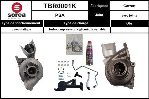 EAI TBR0001K - Turbocompresseur, suralimentation cwaw.fr