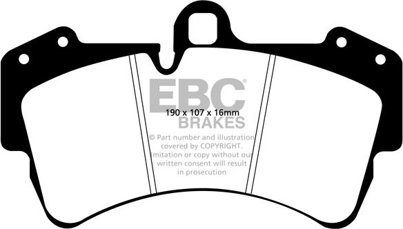 EBC Brakes DP41473R - Kit de plaquettes de frein, frein à disque cwaw.fr