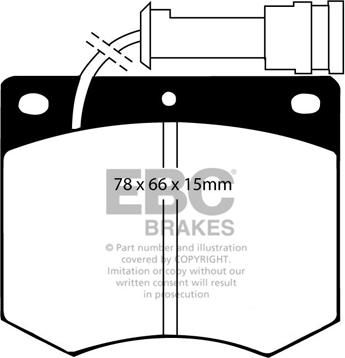 Lucas Electrical GDB 693 - Kit de plaquettes de frein, frein à disque cwaw.fr