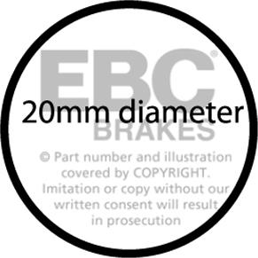 EBC Brakes DP177 - Kit de plaquettes de frein, frein à disque cwaw.fr