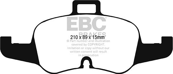 EBC Brakes DP42256R - Kit de plaquettes de frein, frein à disque cwaw.fr