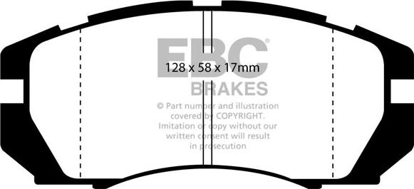 Lucas Electrical GDB1179 - Kit de plaquettes de frein, frein à disque cwaw.fr