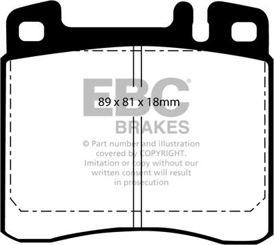 FTE BL1469A2 - Kit de plaquettes de frein, frein à disque cwaw.fr