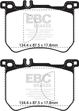 FTE 9001806 - Kit de plaquettes de frein, frein à disque cwaw.fr