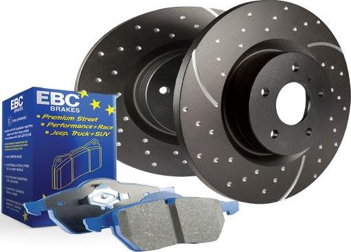 EBC Brakes PD14KF348 - Kit de freins de haute performance cwaw.fr