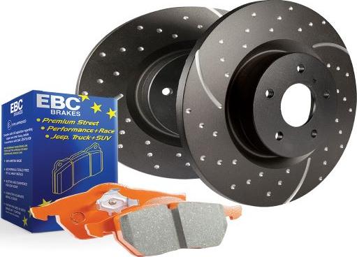 EBC Brakes PD15KF348 - Kit de freins de haute performance cwaw.fr