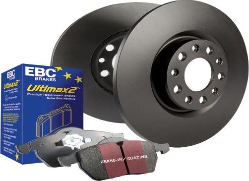 EBC Brakes PDKF134 - Kit de freins de haute performance cwaw.fr