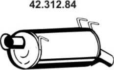 Eberspächer 42.312.84 - Silencieux arrière cwaw.fr