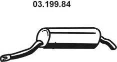 Eberspächer 03.199.84 - Silencieux arrière cwaw.fr