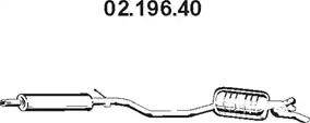 Eberspächer 02.196.40 - Silencieux arrière cwaw.fr