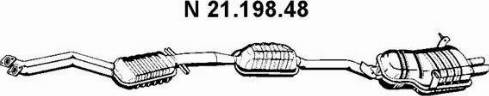 Eberspächer 21.198.48 - Silencieux arrière cwaw.fr