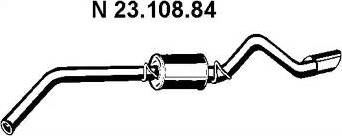 Eberspächer 23.108.84 - Silencieux arrière cwaw.fr