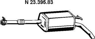 Eberspächer 23.395.83 - Silencieux arrière cwaw.fr