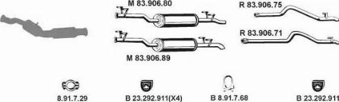 Eberspächer 232619 - Échappement cwaw.fr