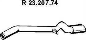 Eberspächer 23.207.74 - Tuyau d'échappement cwaw.fr
