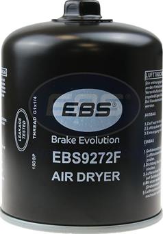 EBS EBS9272F - Cartouche de dessicateur, système d'air comprimé cwaw.fr