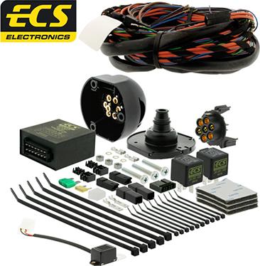 ECS AF014BX - Kit électrique, dispositif d'attelage cwaw.fr