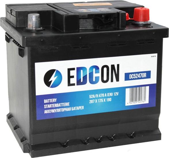 Edcon DC52470R - Batterie de démarrage cwaw.fr