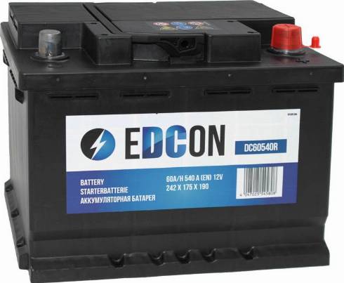 Edcon DC60540R - Batterie de démarrage cwaw.fr