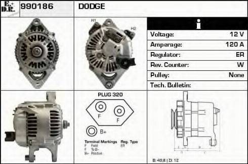 EDR 990186 - Alternateur cwaw.fr