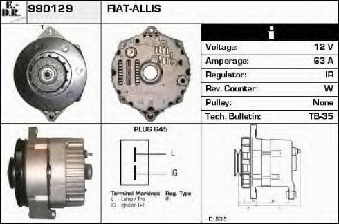 EDR 990129 - Alternateur cwaw.fr