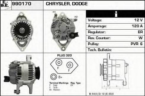 EDR 990170 - Alternateur cwaw.fr