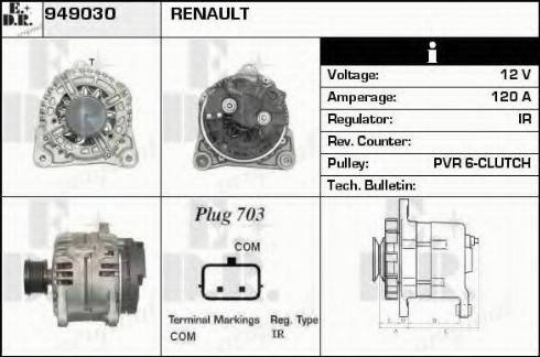 EDR 949030 - Alternateur cwaw.fr