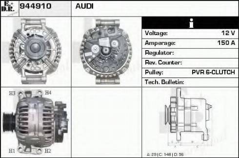 EDR 944910 - Alternateur cwaw.fr