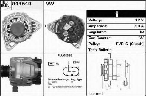 EDR 944540 - Alternateur cwaw.fr