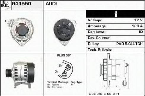 EDR 944550 - Alternateur cwaw.fr