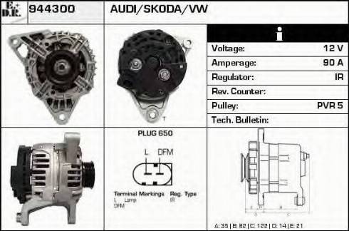 EDR 944300 - Alternateur cwaw.fr